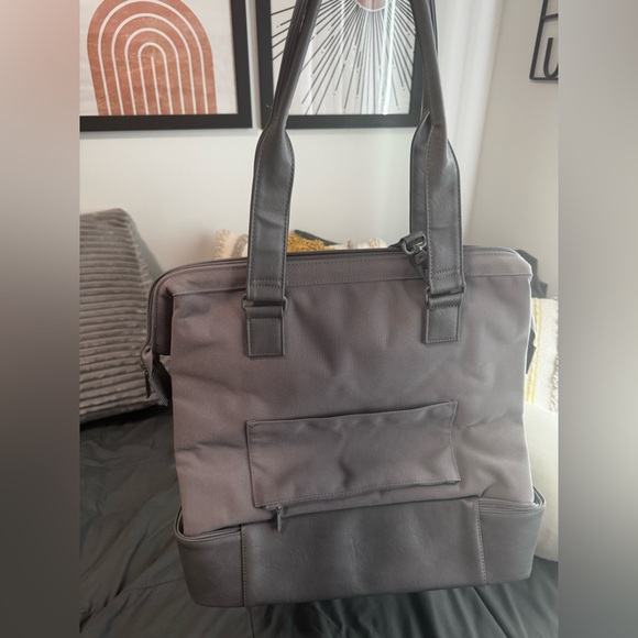 Beis Mini Weekender NWT Gray - Picture 2 of 5